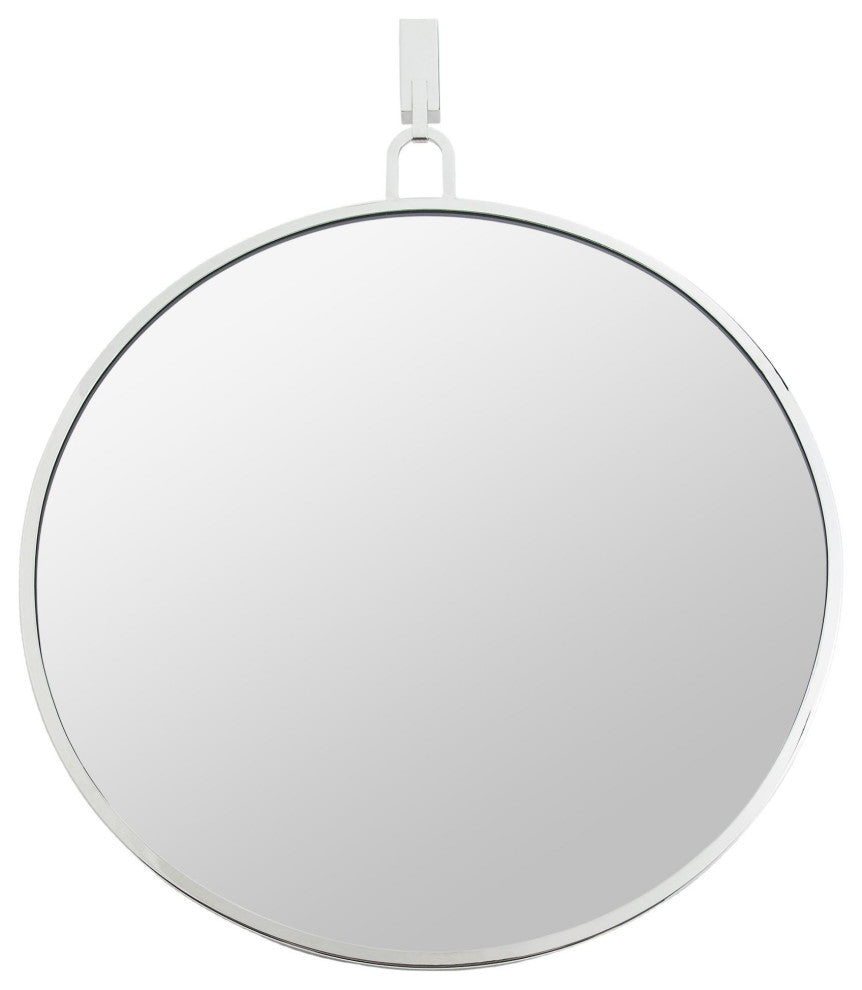 Varaluz 407A01 Stopwatch 32" Diameter Circular Metal Framed - Polished Nickel