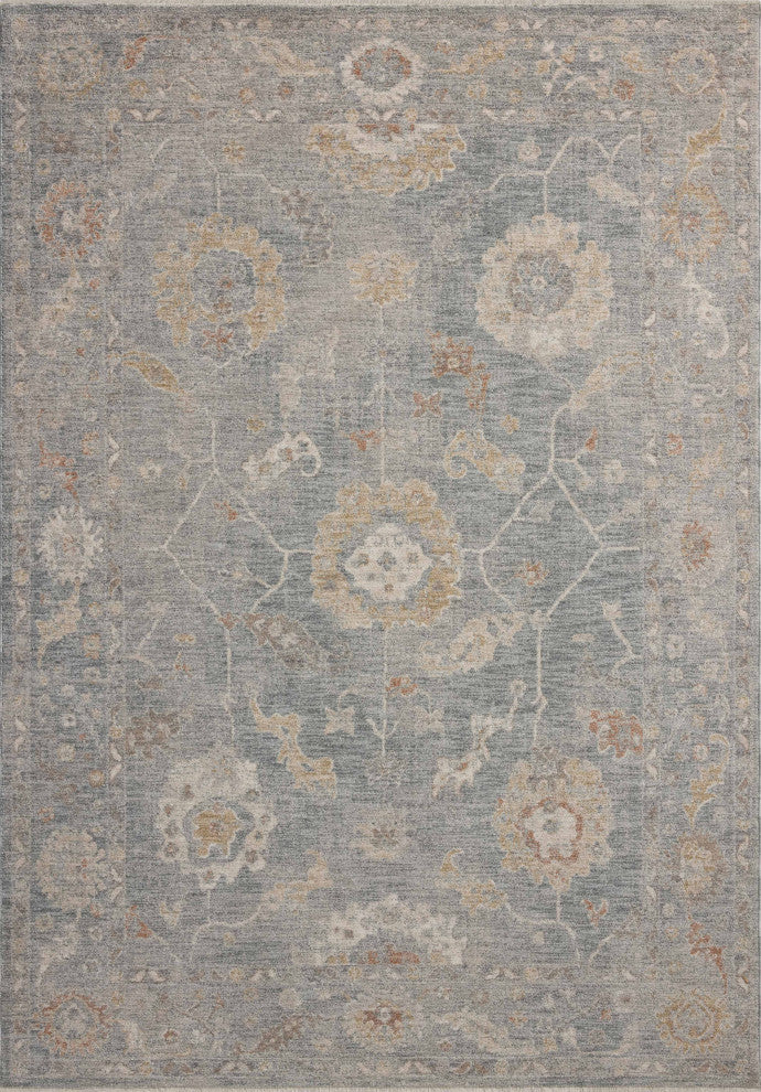Chris Loves Julia x Loloi Louisa Ocean / Sunset 2'-7" x 8'-0" Runner Rug