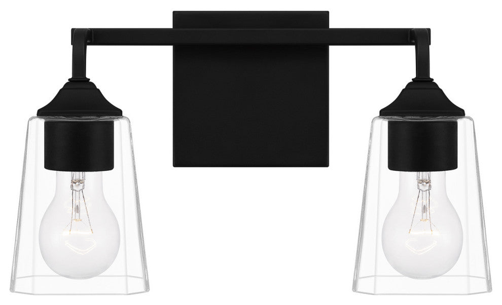Quoizel THO8614MBK 2-Light Bath, Thoresby