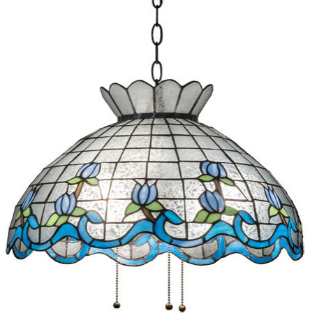 Meyda Lighting 26918 20" Wide Roseborder Pendant