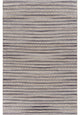8" x 10" Brown and Gray Striped Area Rug