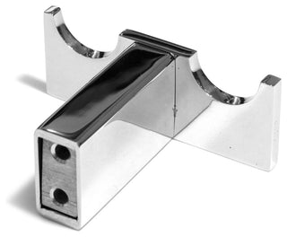 Celeste Platinum Bathroom Towel Hook Double Robe Polished Chrome Stainless Steel