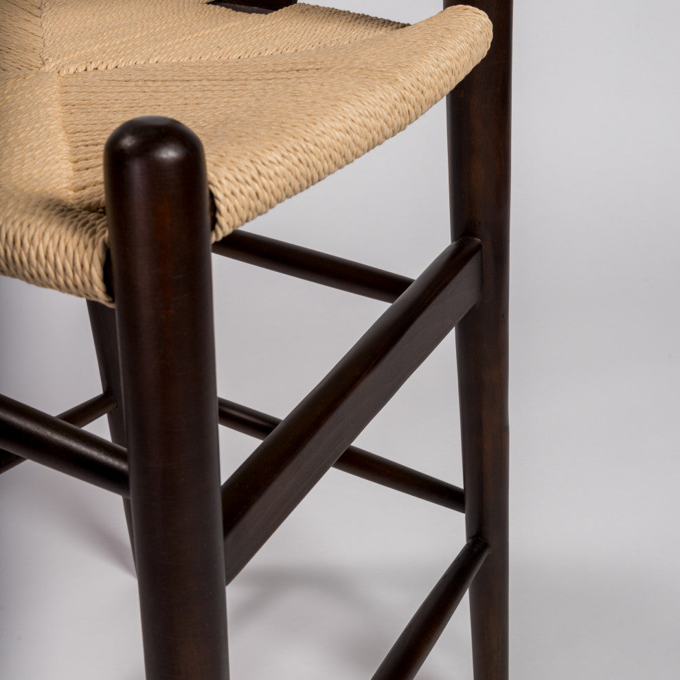 Evelina-C Counter Stool, Walnut