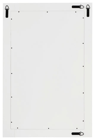 Monad Mirror, White, 24" Wide