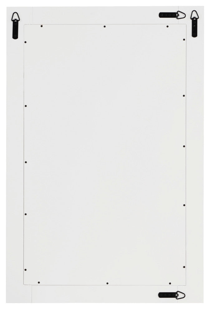 Monad Mirror, White, 24" Wide