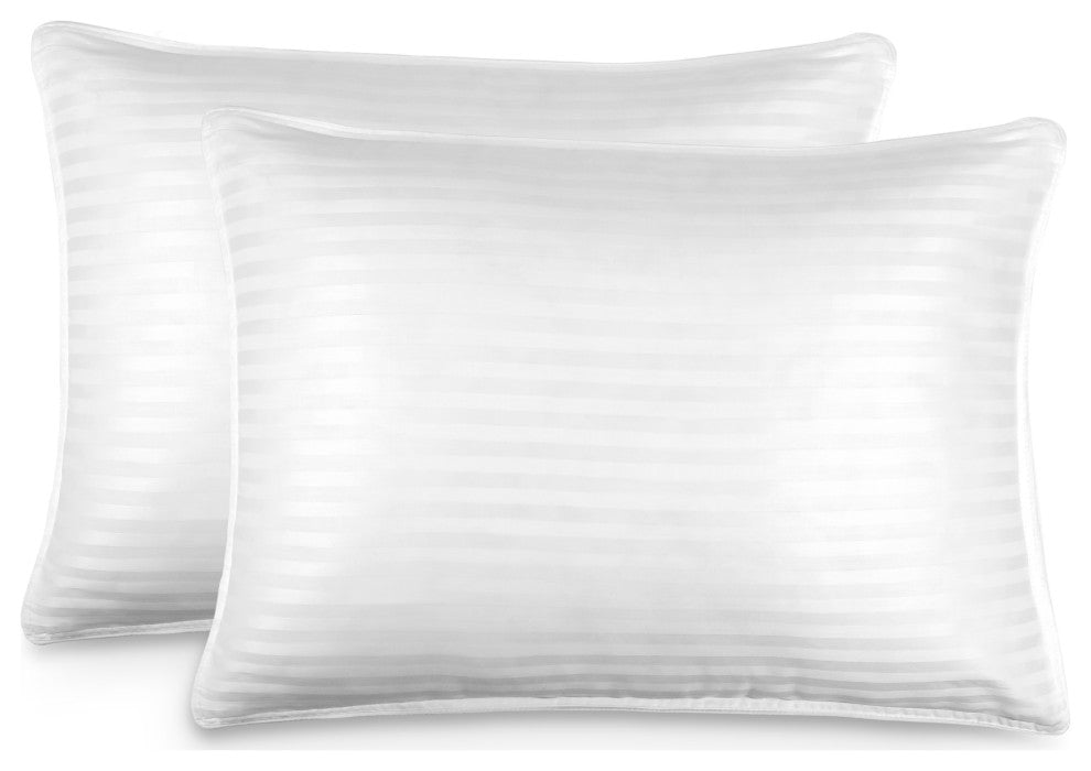 Bare Home Plush Down Alternative Pillows, Standard, Set of 2