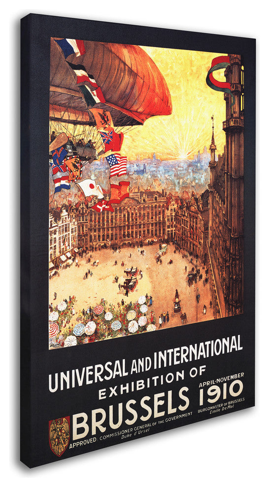 Lantern Press 'Cityscape 1' Canvas Art, 30" x 47"