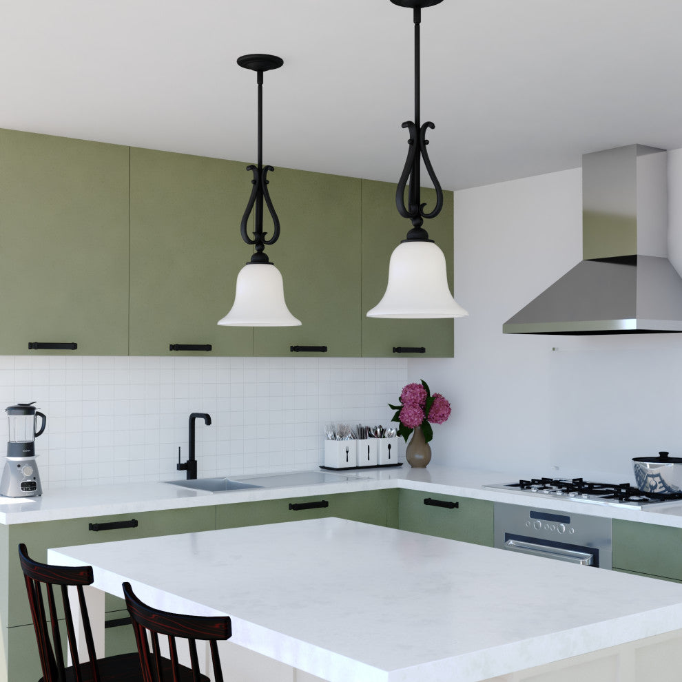 Vaxcel Lighting P0381 Monrovia 9"W Mini Pendant - Oil Rubbed Bronze