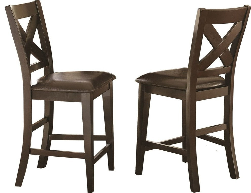 Crosspointe Counter Chairs, Set of 2