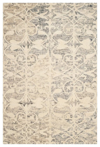 Safavieh Chatham 8' X 10' Hand Tufted Wool Rug in Light Gray and Ivory