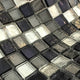 11.5x11.5 Peppered Ice Tile, Shades of Silver and Puter