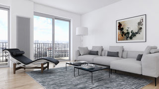 Joy Carpets Impressions Balanced Area Rug, Smoke, 3'10"x5'4"