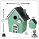 Birdhouse, 8 Inches