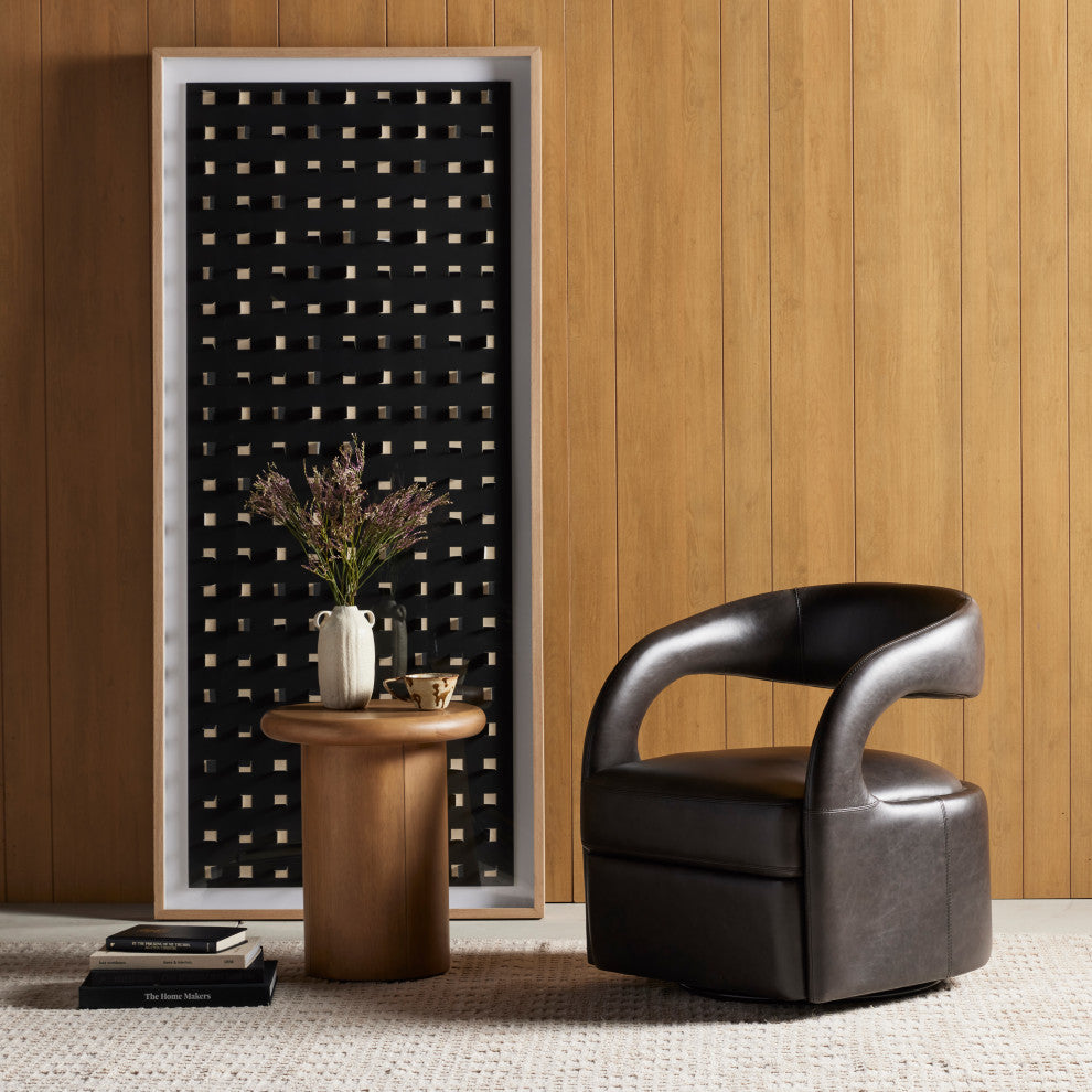 See Through Black Oak By Fh Art Studio