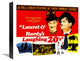 "Laurel & Hardy - The Perils of Laurel & Hardy" Canvas Giclee, 16"x13"
