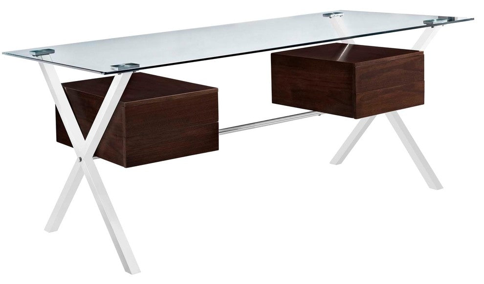 Walnut Abeyance Office Desk