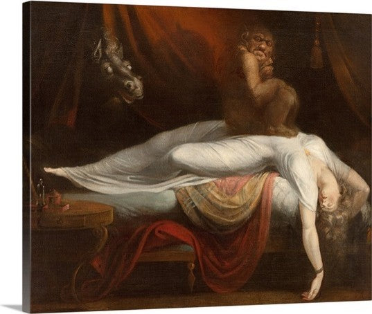 "The Nightmare, 1781" Canvas Art, 30"x24"x1.25"