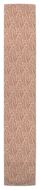 Copper Leaf Pattern 16"x90" Table Runner