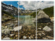 "Pond in Five Lakes Valley" Art Print Canvas, 3 Panels, 36"x28"