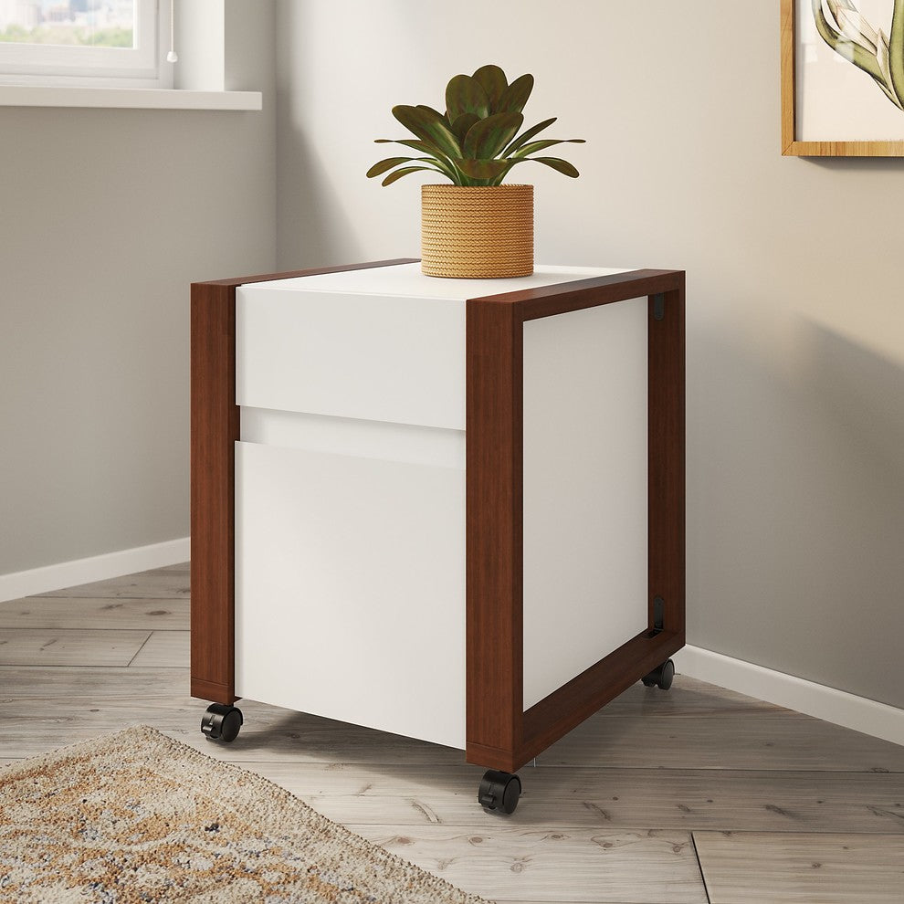 Voss 2 Drawer Mobile File Cabinet