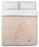 Lazy Dog, Pink Lightweight Full Queen Duvet Cover