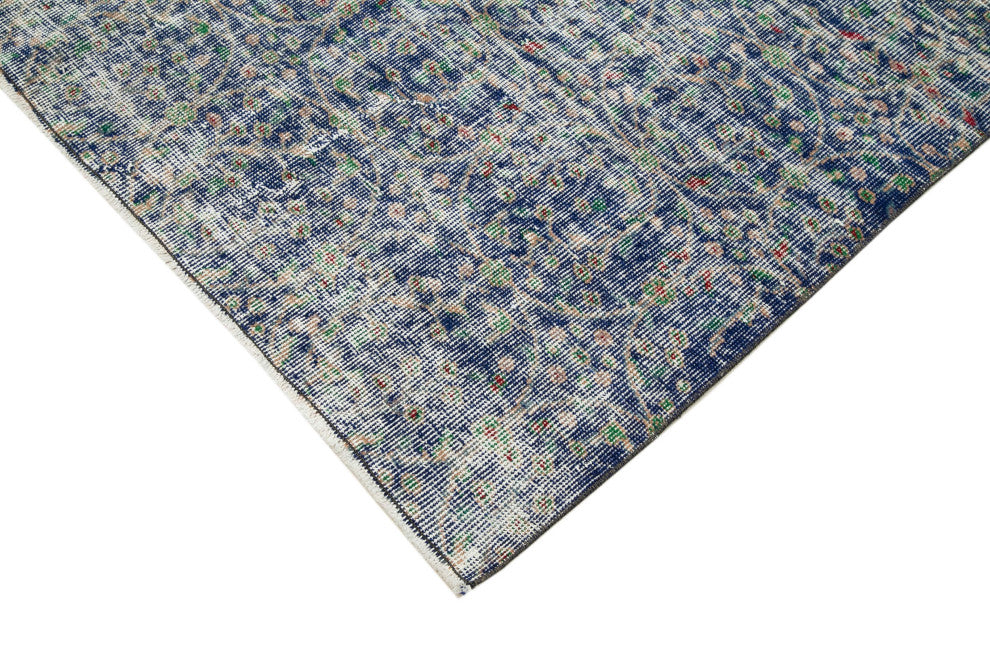 Rug N Carpet - Hand-knotted Turkish 4' 11'' x 7' 0'' Distressed Vintage Rug