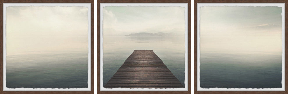 No Turning Back Triptych, 3-Piece Set, 18x18 Panels