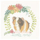 "Garden Friends White IV" Digital Paper Print by Mary Urban, 20"x20"