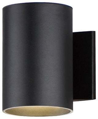 Maxim 86401 Outpost 7" Tall LED Outdoor Wall Sconce - Black