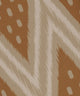 Ikat Diamond Dot Geometric Print Napkin, Caramel, Set of 4