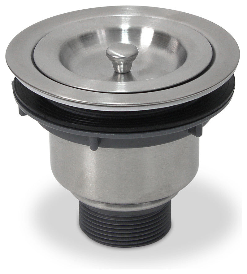 Boann Sink Drain Colander Kit, Brushed Stainless Steel
