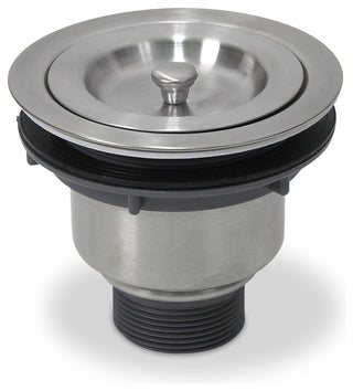 Boann Sink Drain Colander Kit, Brushed Stainless Steel