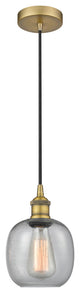 Innovations 616-1P-BB-G104 1-Light Mini Pendant, Brushed Brass