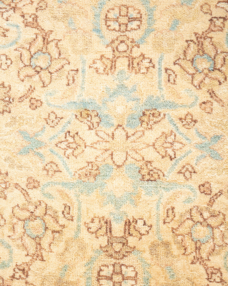 Wetlet One-of-a-Kind Hand-Knotted Area Rug Ivory, 6'3"x8'9"