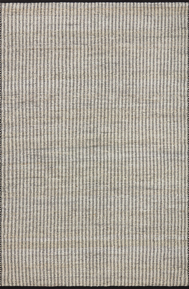 Angela Rose x Loloi Colton Ivory / Black 5''-0" x 7''-0" Area Rug