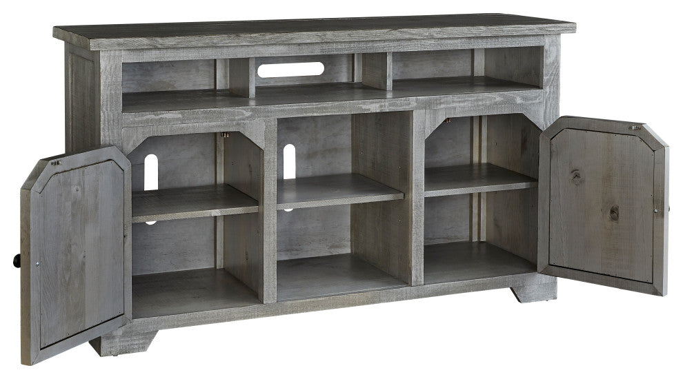 Elmhurst 56" TV Console, Dark Cloud Gray