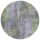 Machine Washable Indoor/Outdoor Chantille ACN1869 Violet 8' x 8' Round Rug