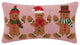 Gingerbreads Group Three Hook Pillow
