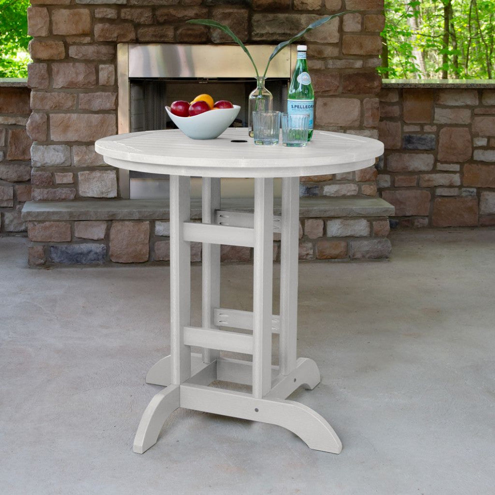 Round Counter-Height Dining Table, 36'', White