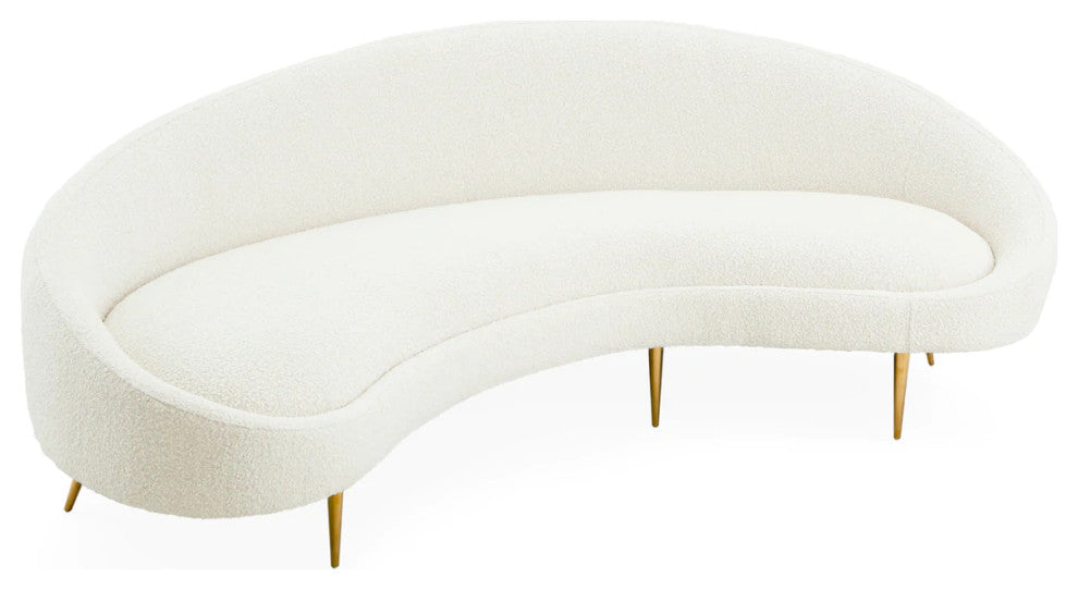 Ether Curved Sofa, Olympus Oatmeal