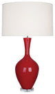 Audrey Table Lamp, Ruby Red