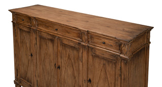 Diamond Wall Sideboard Brown With Drawers