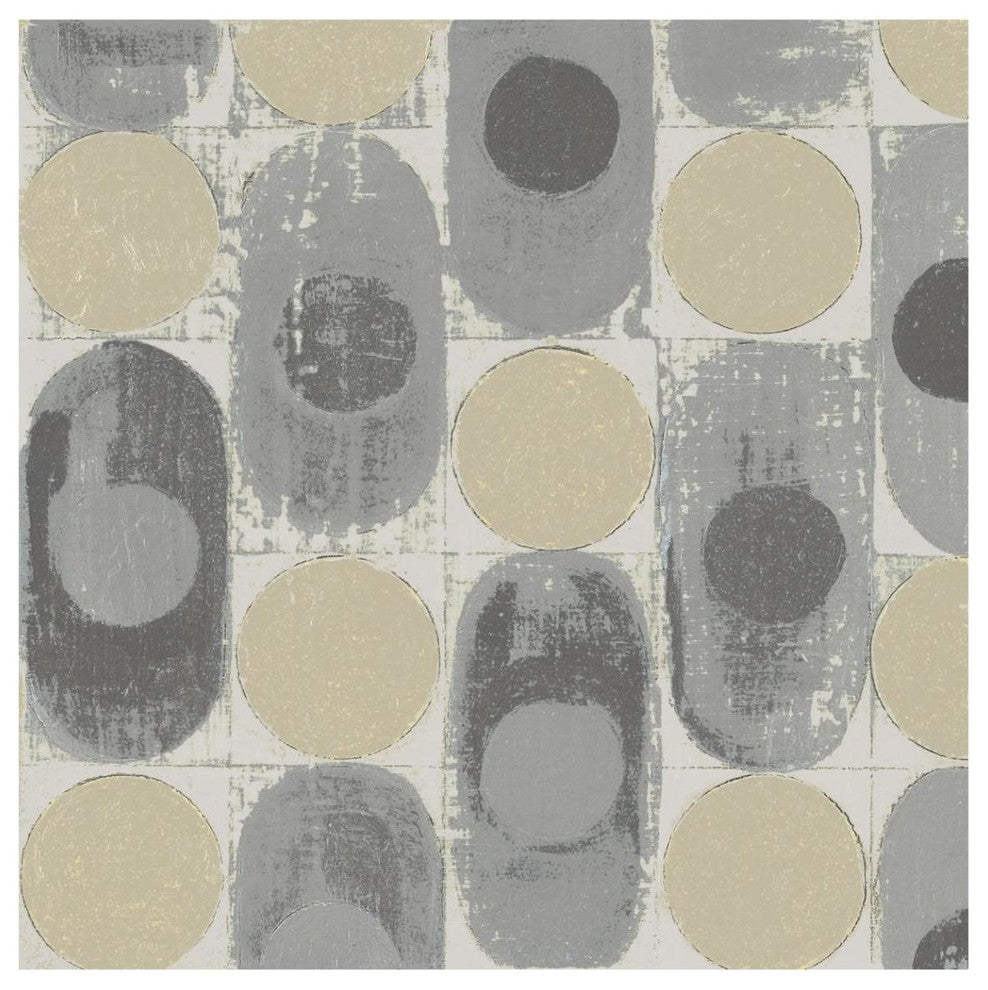 "16 Blocks Square XVI Archroma" Digital Paper Print by Kathrine Lovell, 42"x42"
