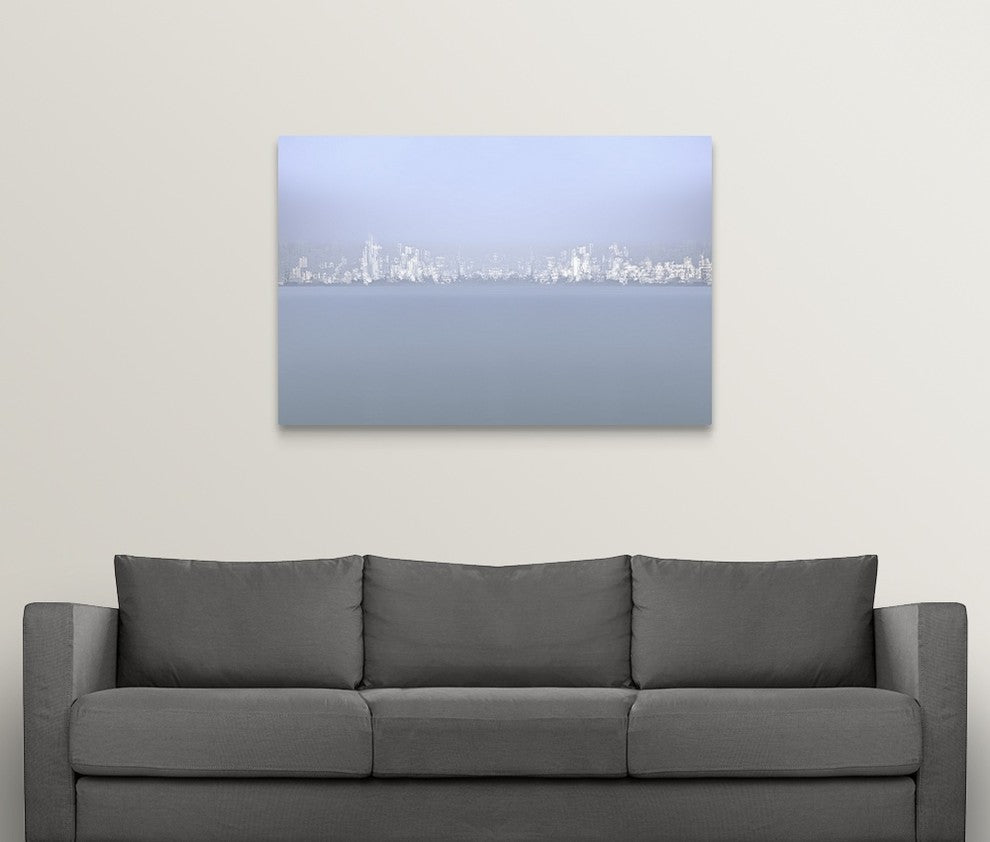 "City Skyline" Wrapped Canvas Art Print, 48"x32"x1.5"