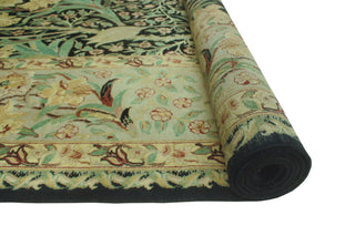 Pak-Persian Marlowe Black/Bone Gray Rug, 8'2x10'1