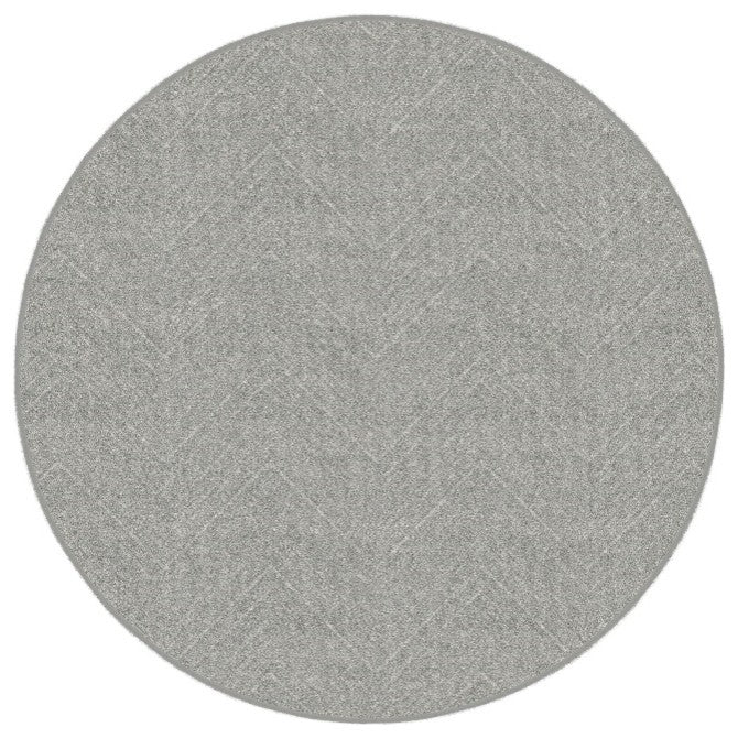 Milliken DREAM ROOM Chevron Pattern Carpet Area Rug, ANGORA RND 13'