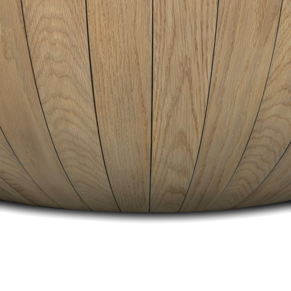 Ryan Oak Coffee Table-Natural Oak Solid