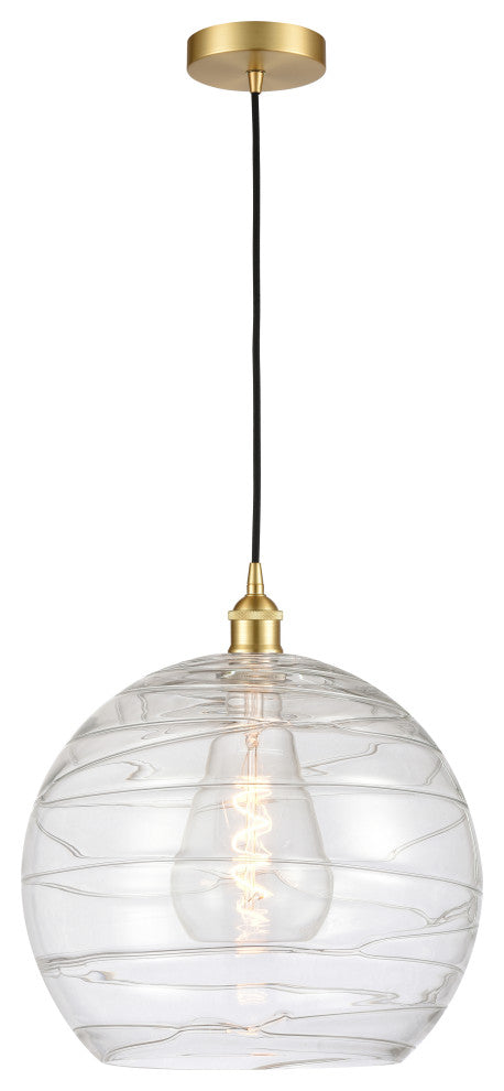Innovations 616-1P-SG-G1213-14-LED 1-Light Pendant, Satin Gold