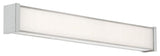 Svelte 22" LED Bathroom Vanity & Wall Light 3000K, Brushed Nickel