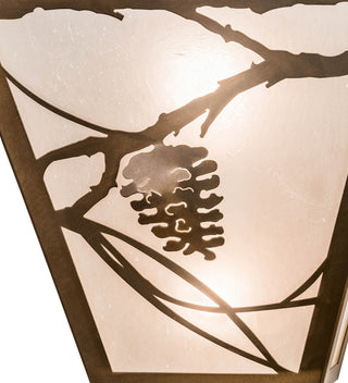 13 Wide Whispering Pines Wall Sconce